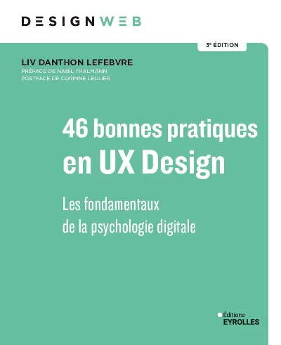 Visuel de 46 bonnes pratiques en UX Design 3e édition