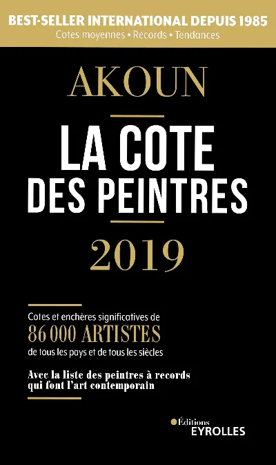 Visuel de La cote des peintres 2019