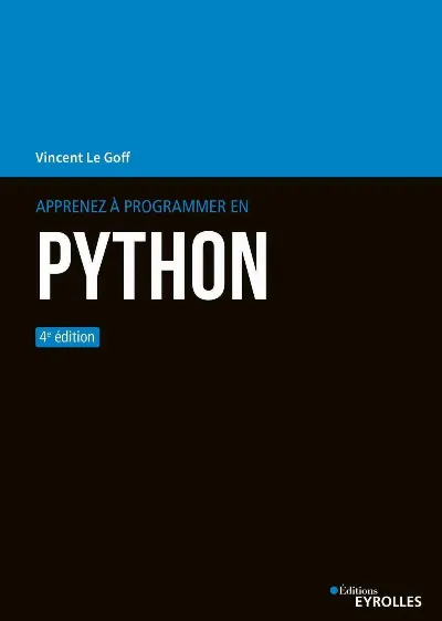 Visuel de Apprenez à  programmer en Python - 4e