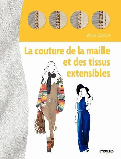 Visuel de La couture de la maille et des tissus extensibles