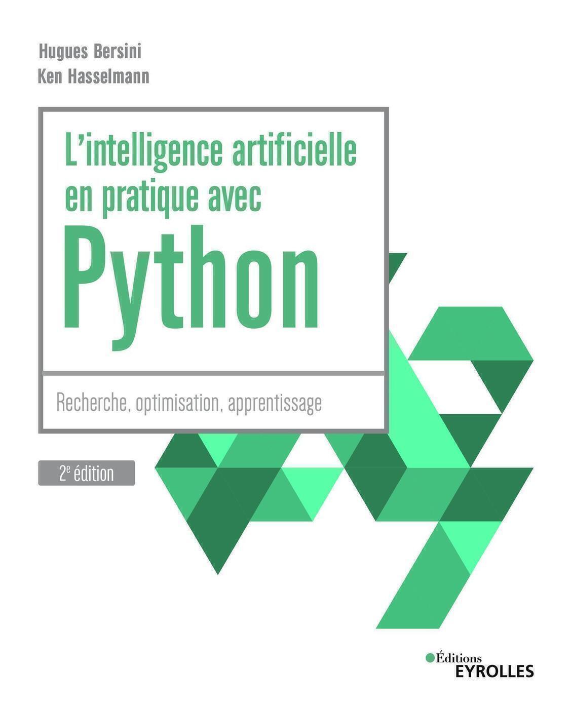 Couverture de L'intelligence artificielle en pratique avec Python - 2e édition