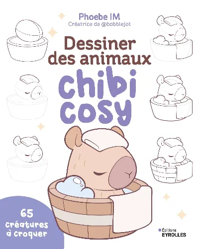 Visuel de Dessiner des animaux chibi cosy