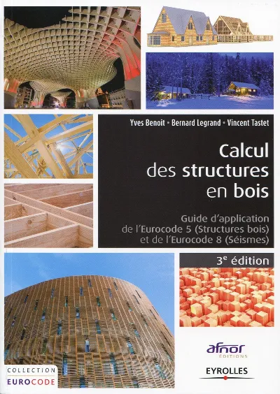 Visuel de Calcul des structures en bois guide d application de l eurocode 5 et de l euroco