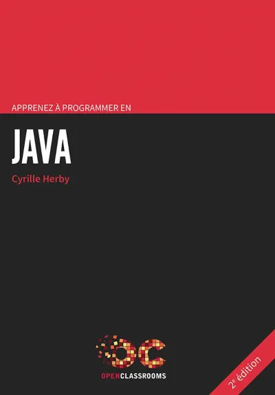 Visuel de Apprenez à programmer en Java - 2e édition