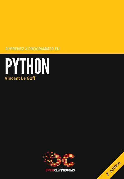 Visuel de Apprenez à  programmer en Python - 2e