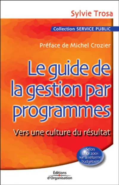 Visuel de Le guide de la gestion par programmes