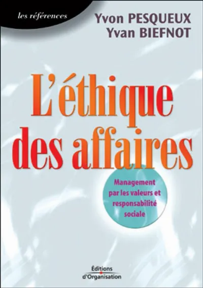 Visuel de L'éthique des affaires