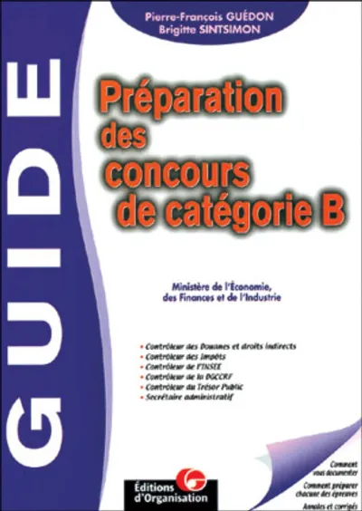 Visuel de Préparation des concours de catégorie B