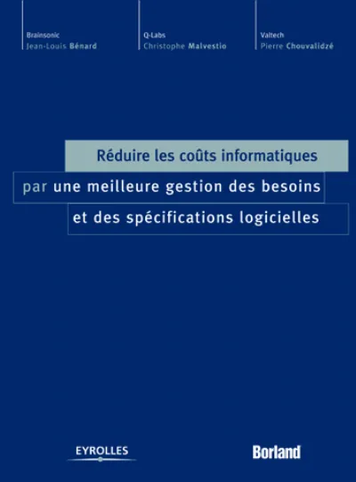 Visuel de Reduire Les Couts Informatiques Par Une Meilleure Gestion   Des Besoins Et Des Spe