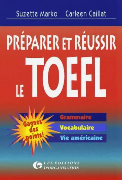Visuel de Prep Et Reussir Toefl Poc