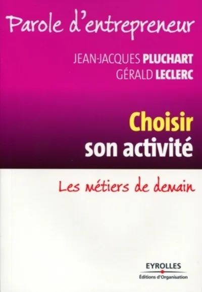 Visuel de Choisir son activité