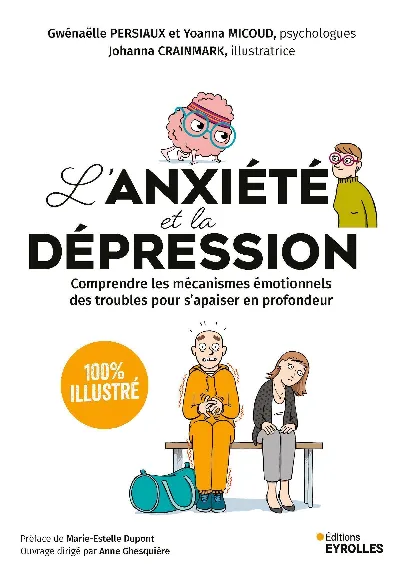 Visuel de L'anxiété et la dépression - 100 % illustré