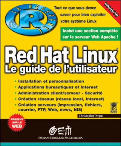 Visuel de Red Hat Linux La Référence