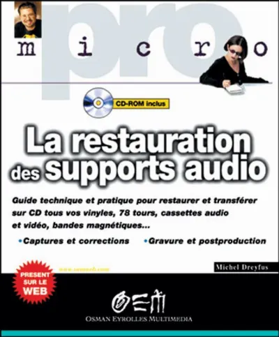 Visuel de La restauration des supports audio