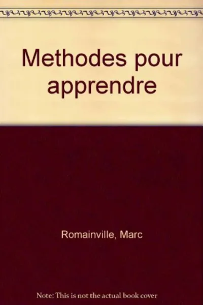 Visuel de Methodes Pour Apprendre